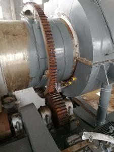 高溫旋轉煅燒回轉窯，回轉煅燒滾筒 工作原理